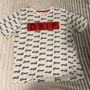 Eighty Eight White and Red Graphic Tee